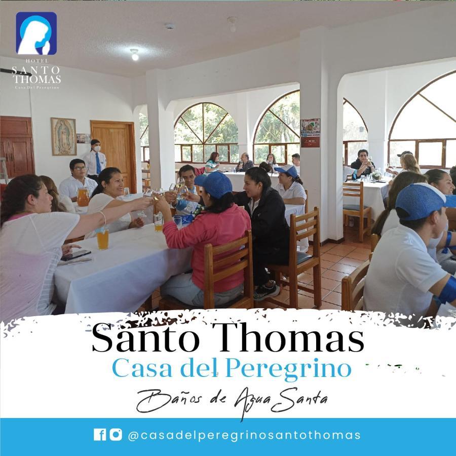 Hotel Casa del Peregrino Santo Thomas Baños Exterior foto